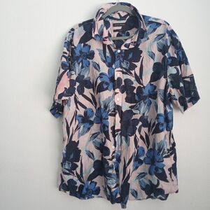 Banana Republic Pink Button Down Size XXL